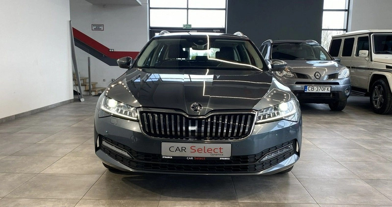 Skoda Superb cena 111900 przebieg: 77300, rok produkcji 2021 z Tarnowskie Góry małe 379